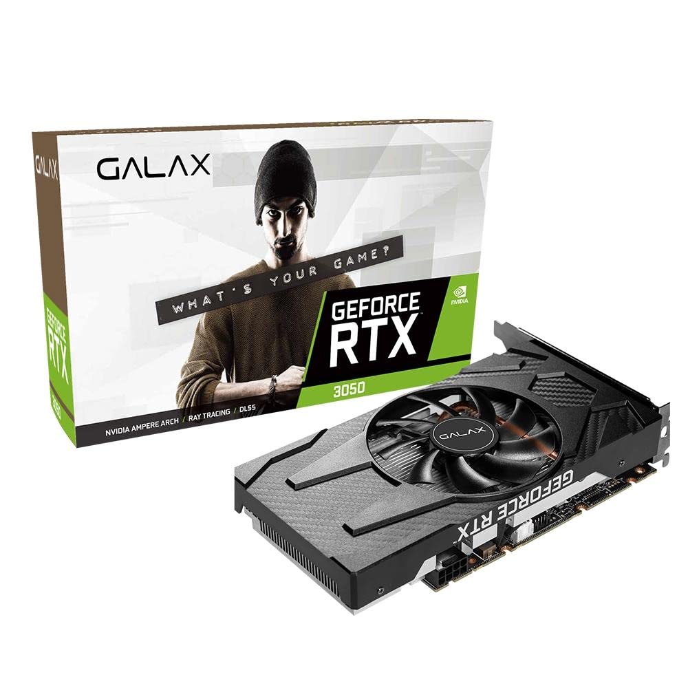 Galax GeForce RTX 3050 (1-Click OC) 8GB GDDR6 DP de 128 bits*3